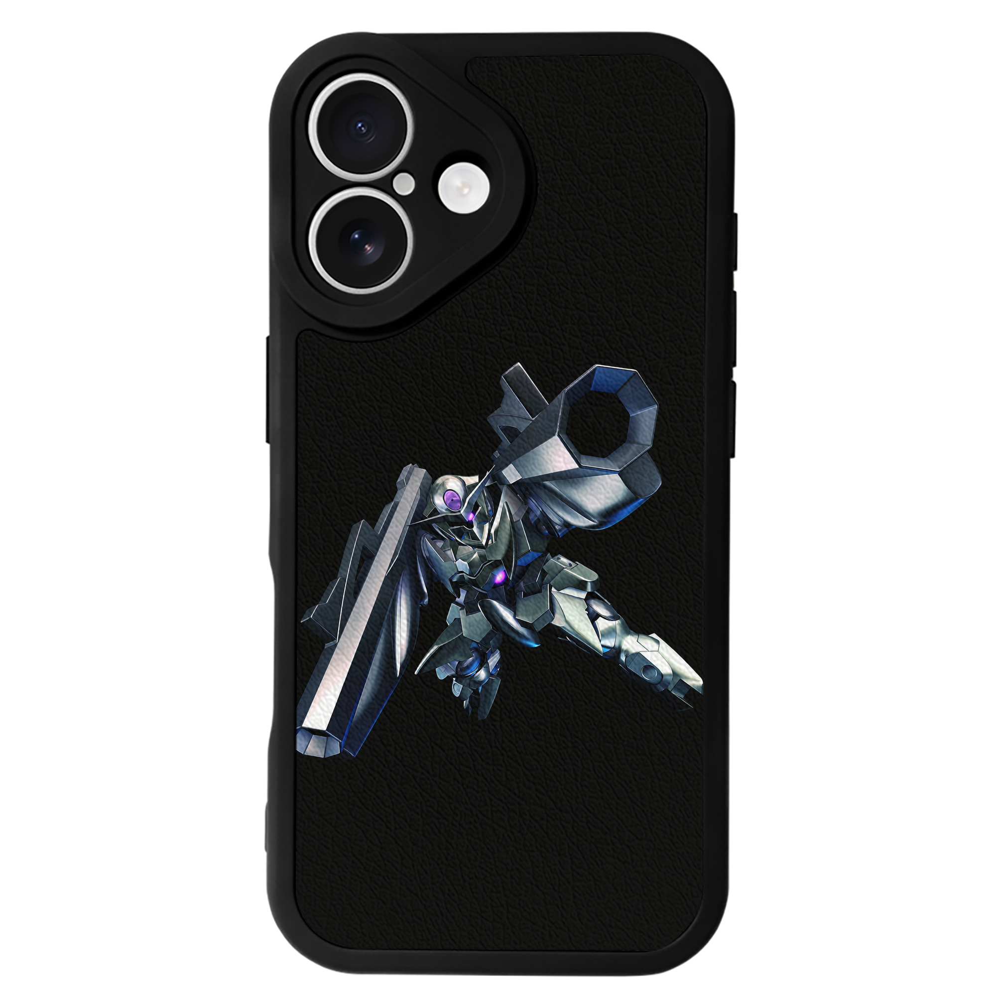 （画像用） 機動戦士ガンダム Mobile Suit Gundam 【iPhone 16シリーズ対応】シリコンスマホケース（レザー調） 材質：シリコン